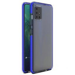 Husa Lemontti Husa Spring Case Xiaomi Redmi Note 9 / Redmi 10X 4G Albastru (ultra slim)