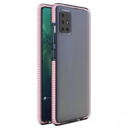 Husa Lemontti Husa Spring Case Xiaomi Redmi Note 9 / Redmi 10X 4G Roz Deschis (ultra slim)