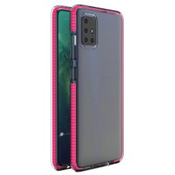 Husa Lemontti Husa Spring Case Xiaomi Redmi Note 9 / Redmi 10X 4G Roz (ultra slim)
