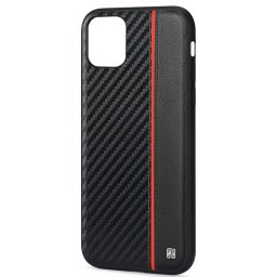 Husa Meleovo Husa Carbon iPhone 11 Pro Black & Red
