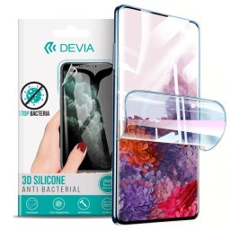 Silicon Antibacterian - Folie protecție ecran din Silicon (hidrogel) - compatibil cu Samsung Galaxy S22 Ultra - Antibacterian