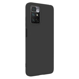 Husa Lemontti Husa Silicon Silky Xiaomi Redmi Note 11 4G Negru