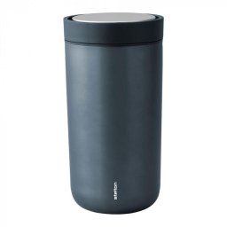 Stelton To Go Click Cup 0,2 l Dark Blue/Metallic
