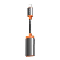 Adaptor Mcdodo Oryx Series Lightning la Dual Lightning, audio si incarcare, culoare negru
