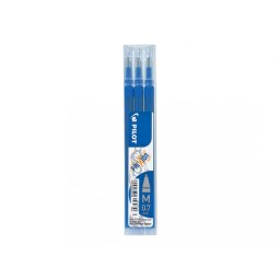 Rezerva roller PILOT Frixion, 0,7mm, 3buc/set - albastru celeste