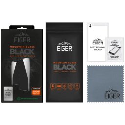 Eiger Folie Sticla 2.5D Mountain Glass Privacy iPhone 14 Pro Black