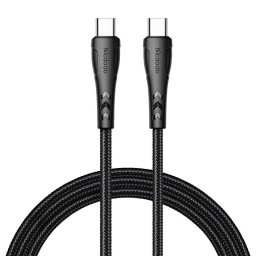 CA-7641 USB-C to USB-C cable, PD 60W, 1.2m (black)