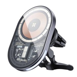 Suport auto telefon Mcdodo CH-2340, magnetic, incarcare wireless, transparent