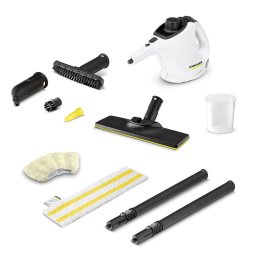 Aparate de curatat cu abur SC 1 EasyFix 1200 W 3 bar rezervor 0.2L incalzire 3 min Alb/Negru