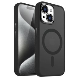 Husa Lemontti Husa Guardian Magsafe iPhone 15 Plus Transparent / Negru