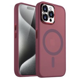 Husa Lemontti Husa Guardian Magsafe iPhone 15 Pro Max Transparent / Violet