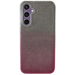 Husa Lemontti Husa Shining Samsung Galaxy S23 FE Transparent / Roz
