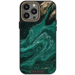 Husa Burga Husa Elite Gold Emerald Pool iPhone 15 Pro Max