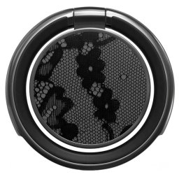 Inel magnetic telefon Burga Gunmetal Magnetic, prindere sigura, rotatie 360°, finisaj modern