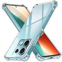Husa Lemontti Husa Shockproof Silicon Xiaomi Redmi Note 13 5G Transparent