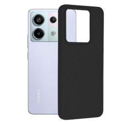 Husa Lemontti Husa Silicon Soft Edge Xiaomi Redmi Note 13 Pro 5G / Poco X6 Negru
