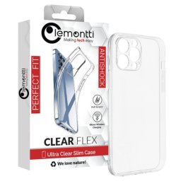 Husa Lemontti Husa Silicon iPhone 16 Pro Transparent
