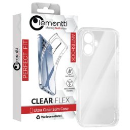 Husa Lemontti Husa Silicon iPhone 16 Transparent