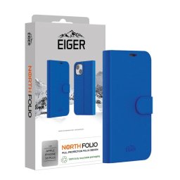 Husa Eiger Husa North Folio Case iPhone 16 Plus Albastru