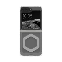 Husa UAG Plyo Pro, ice/silver - Samsung Z Flip 6