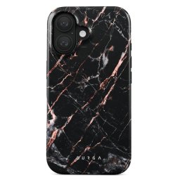 Husa Burga Husa Dual Layer Rose Gold Marble iPhone 16