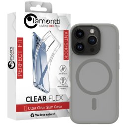 Husa Lemontti Husa Hybrid MagSafe iPhone 16 Pro Gri