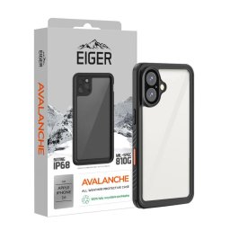 Husa Eiger Husa Avalanche iPhone 16 Negru