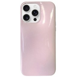 Husa Lemontti Husa Puffer iPhone 16 Pro cu finisaj lucios Roz