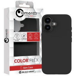 Husa Lemontti Husa Silicon MagSafe iPhone 16 Negru