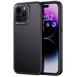 Husa Comma Husa Kevlar Series Magsafe iPhone 16 Pro Negru