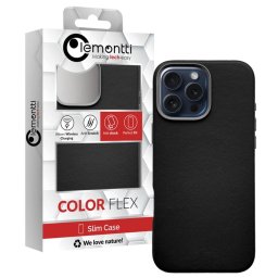 Husa Piele, MagSafe, iPhone 16 Pro Max, Negru