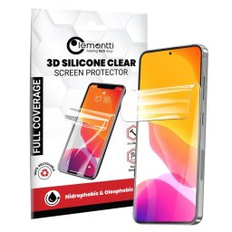 Lemontti Silicon - Folie protecție ecran din Silicon (hidrogel) - compatibil cu Samsung Galaxy S25 Plus - culoare Transparent