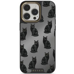 Husa Elite Mirror, Magsafe, Gold Salem, iPhone 15 Pro, Negru