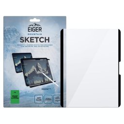 Folie protectie Eiger Mountain Sketch pentru iPad Air 11 2024 / 10.9 10th Gen, transparenta