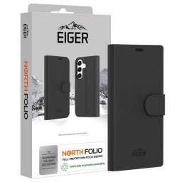 Husa Eiger Husa North Folio Case Samsung Galaxy S25 Ultra Black