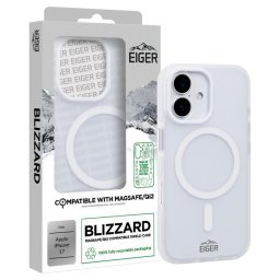 Husa Eiger Husa Blizzard Magsafe GRS iPhone 17 Alb