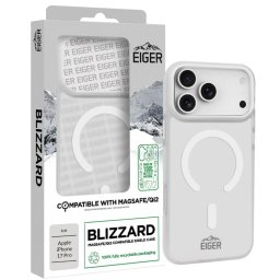 Husa Eiger Husa Blizzard Magsafe GRS iPhone 17 Pro Alb
