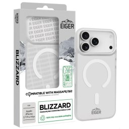 Husa Eiger Husa Blizzard Magsafe GRS iPhone 17 Pro Max Alb