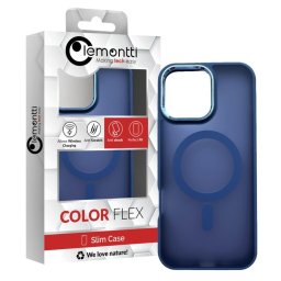 Husa Lemontti Shield MagSafe - Husă telefon - compatibil cu Apple iPhone 16 Pro Max - MagSafe - culoare Albastru