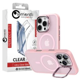 Husa Lemontti Husa Hybrid MagSafe iPhone 16 Pro Max Roz