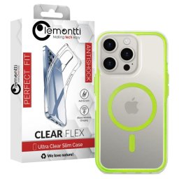 Husa Lemontti Husa Air Bumper MagSafe iPhone 16 Pro Verde