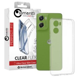 Husa Lemontti Husa Silicon Motorola Moto G06 Transparent