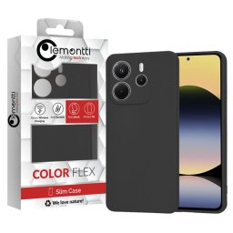 Husa Lemontti Husa Silicon Soft Slim Xiaomi Redmi Note 14 4G Negru