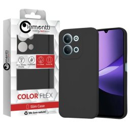 Husa Lemontti Husa Silicon Soft Slim Xiaomi Redmi 15C 4G / Redmi 15C 5G Negru