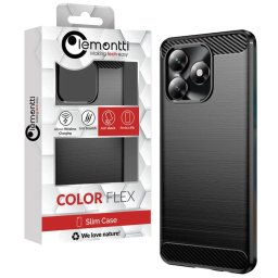 Husa Lemontti Husa Carbon Case Flexible Honor X5c Plus Negru