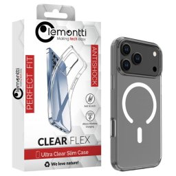 Husa Lemontti Husa Clear Shield Magsafe iPhone 17 Pro Max Transparent