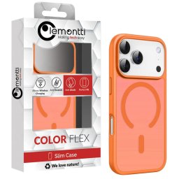 Husa Lemontti Husa EliteGuard Magsafe iPhone 17 Pro Portocaliu