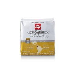 Cafea illy 18 capsule iperespresso COLUMBIA cu cofeina