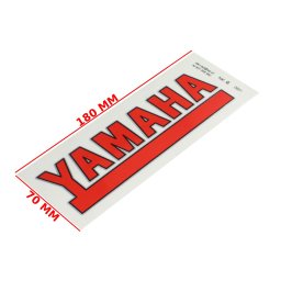 Autocolant Yamaha, culoare rosu
