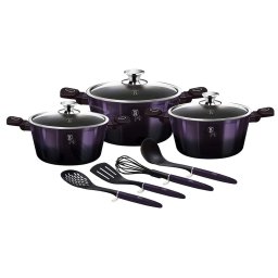 BERLINGER HAUS BH/7141 Purple Eclipse Collection Set vase 10 cu părţi